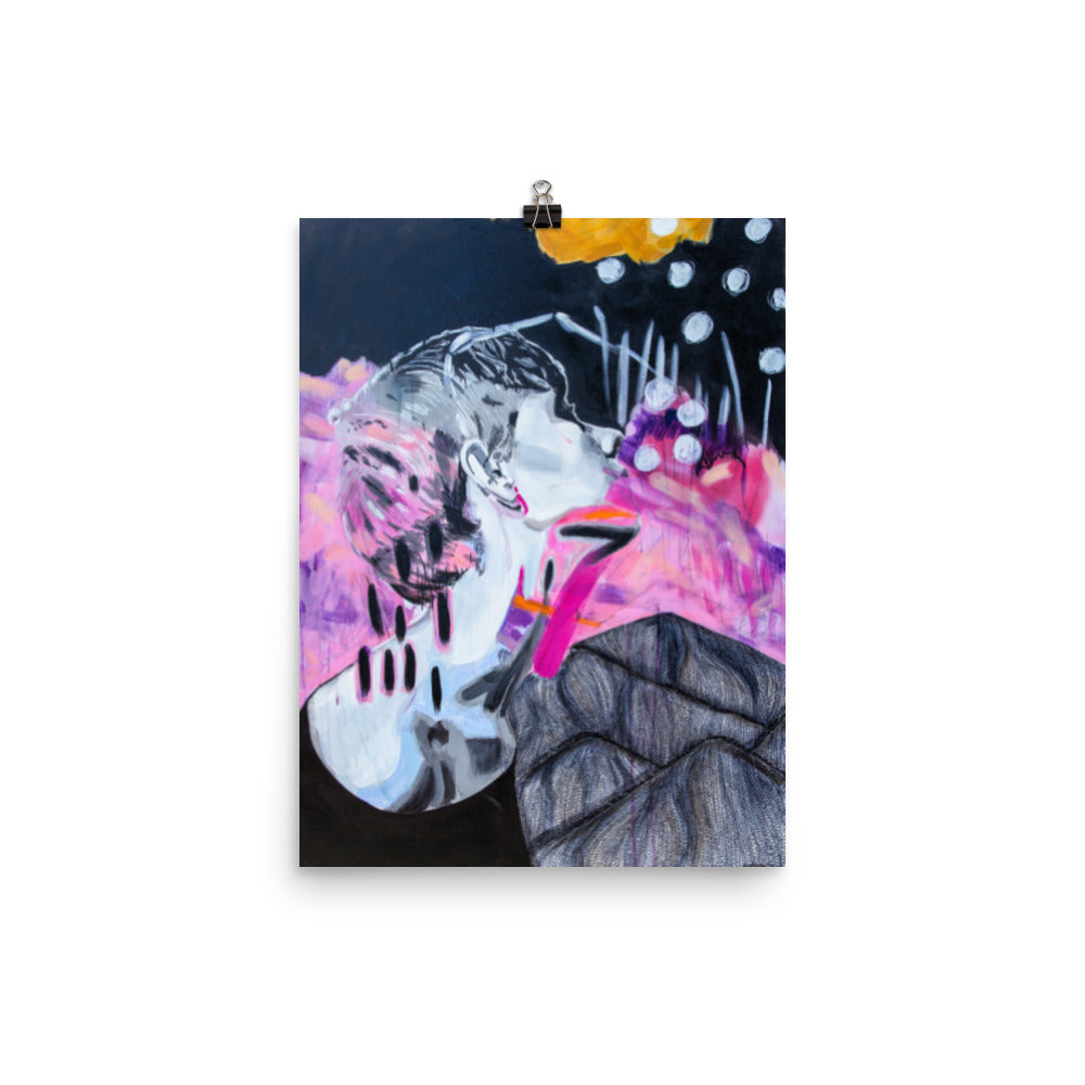 In between the Forest Print