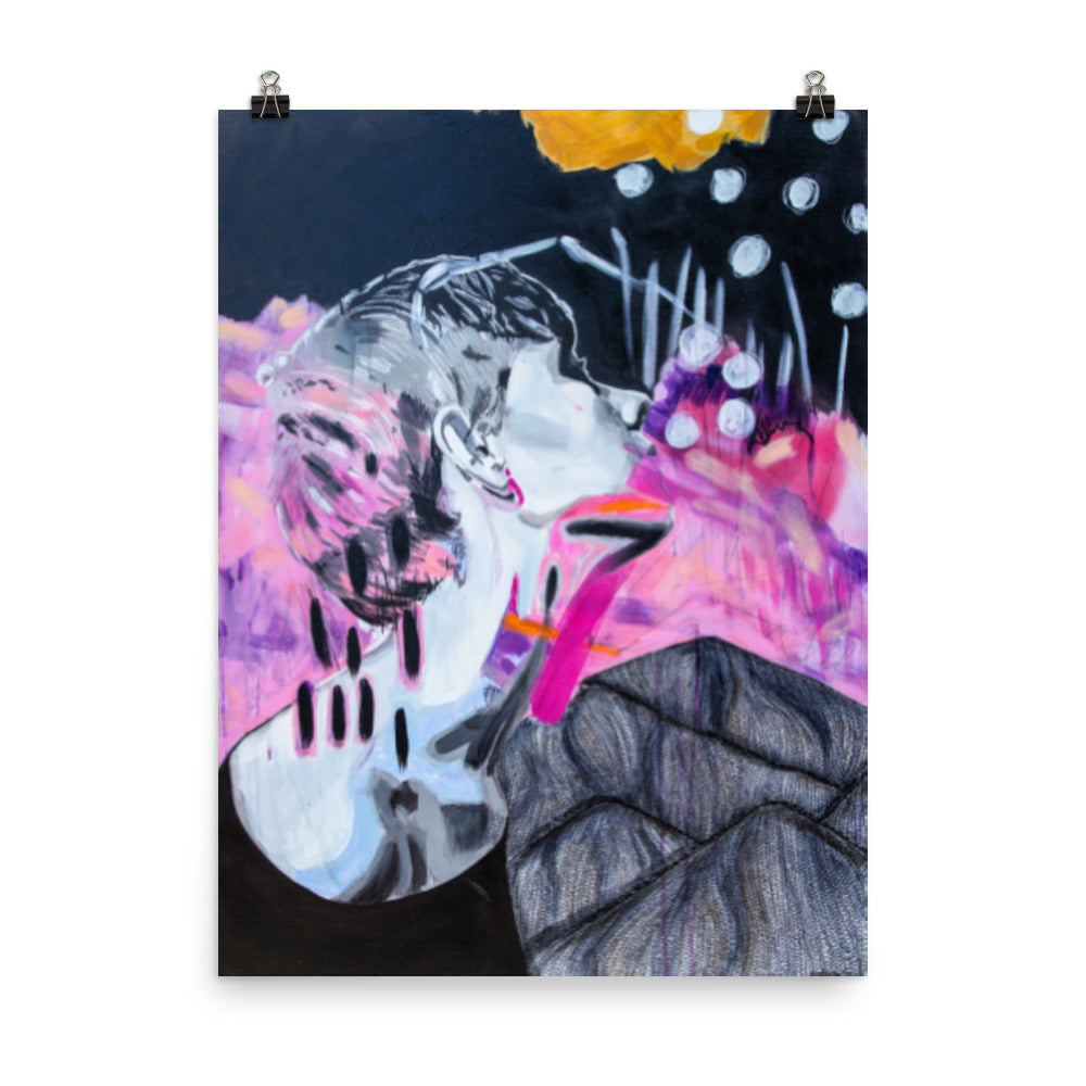 In between the Forest Print